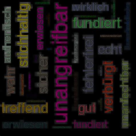 UNANGREIFBAR Synonym.